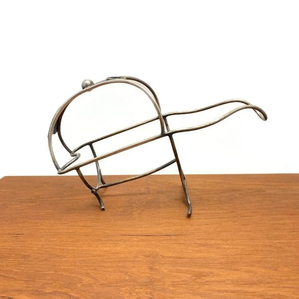 Vintage Mappin & Webb Wine Bottle Holder Champagne Cradle SIlverplate